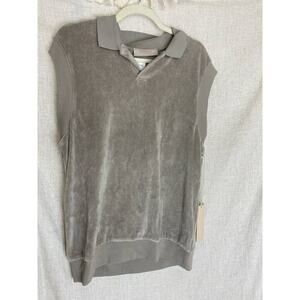 Essentials Fear of God Cotton/Nylon Collared Vest Size Large NWT